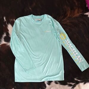 Magellan Outdoors Aqua Long Sleeve Shirt